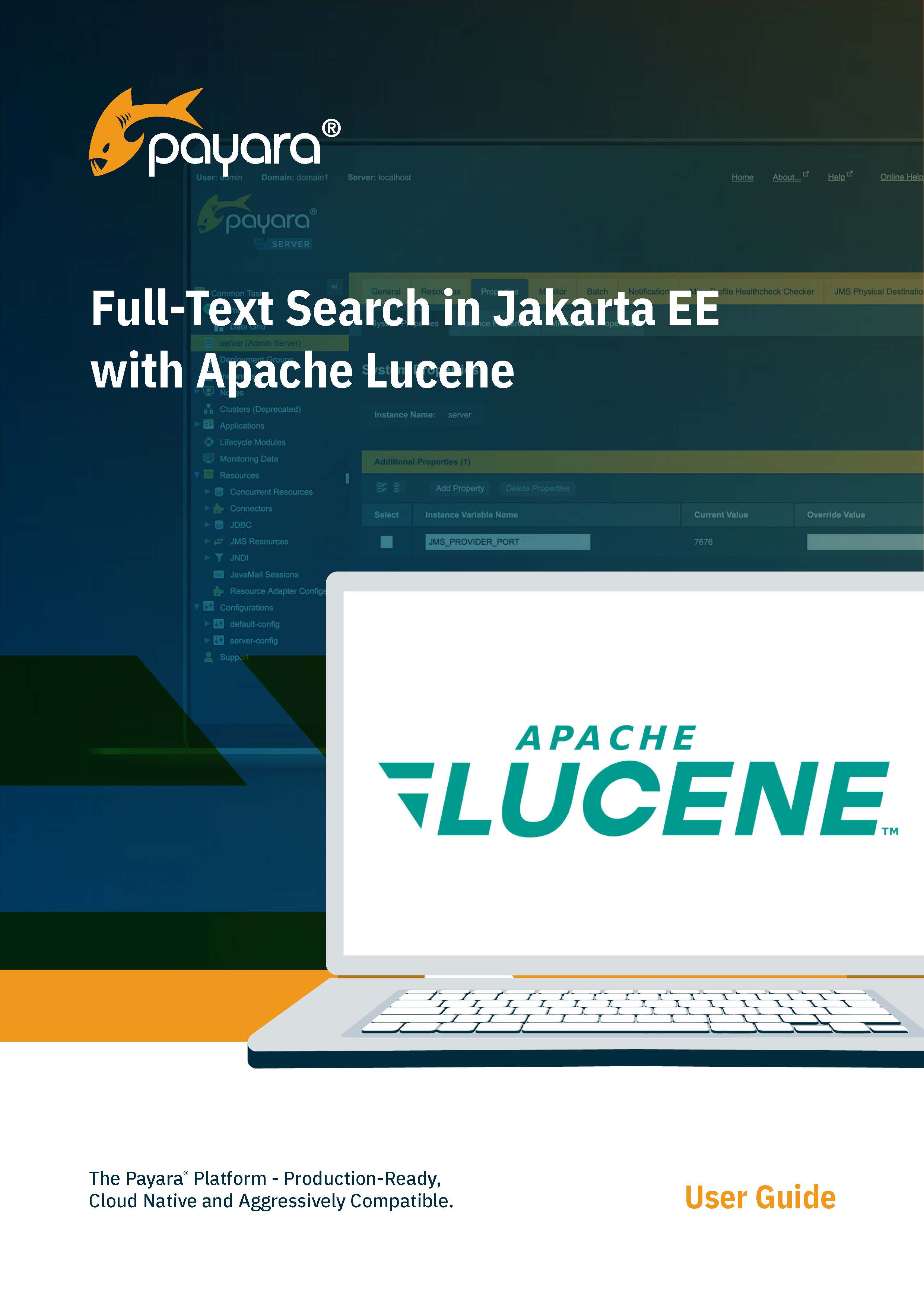 Guide Front Cover Full-Text Search in Jakarta EE with Apache Lucene