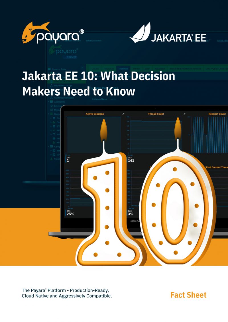 Jakarta EE 10 higher level focus