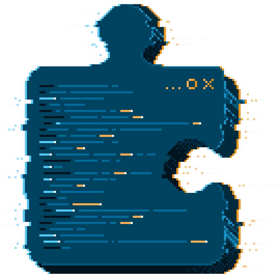 Pixelated Image of a Trophy