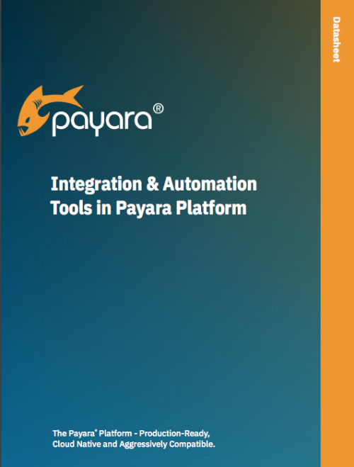 Integration and Automation Tools in Payara Platform datasheet